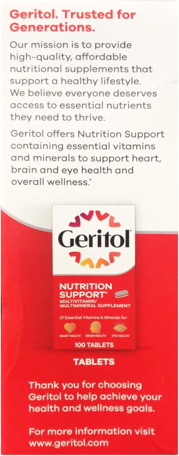 Geritol Liquid Supplement, B-Vitamins & Iron, 355 mL