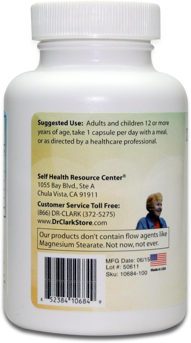 Dr. Clark Raz-Caps Supplement, 500mg, 100 Capsules