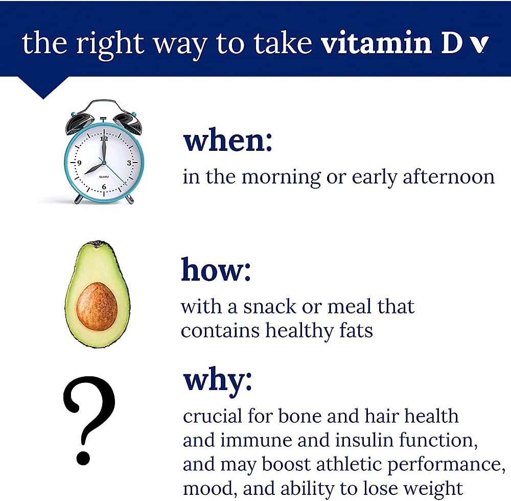 Vitamin D3 5000 IU Softgels – Bone, Immune & Cellular Health