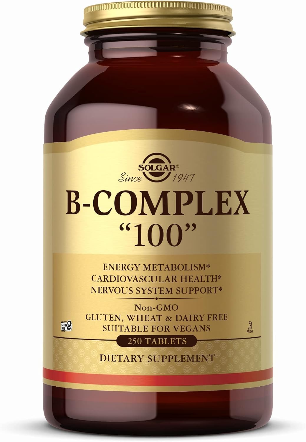 Solgar B-Complex '100', 50 Vegetable Capsules