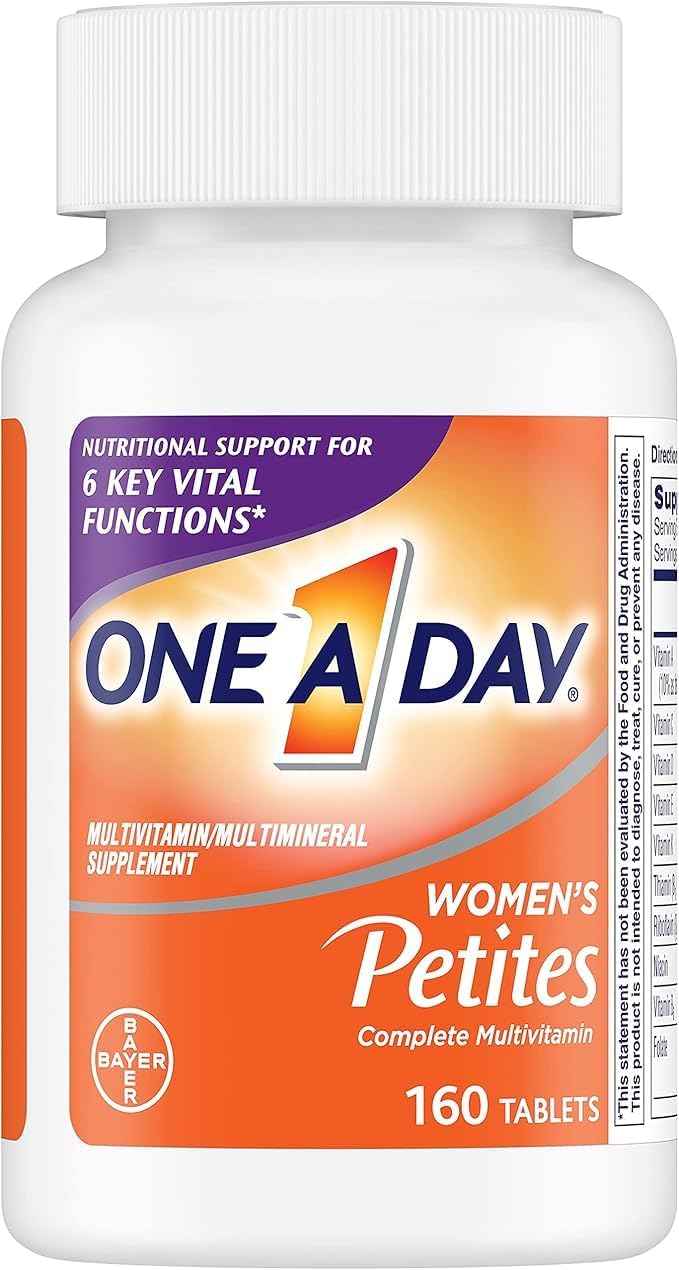One A Day Women's Petites Multivitamin Tablets, 160 Count