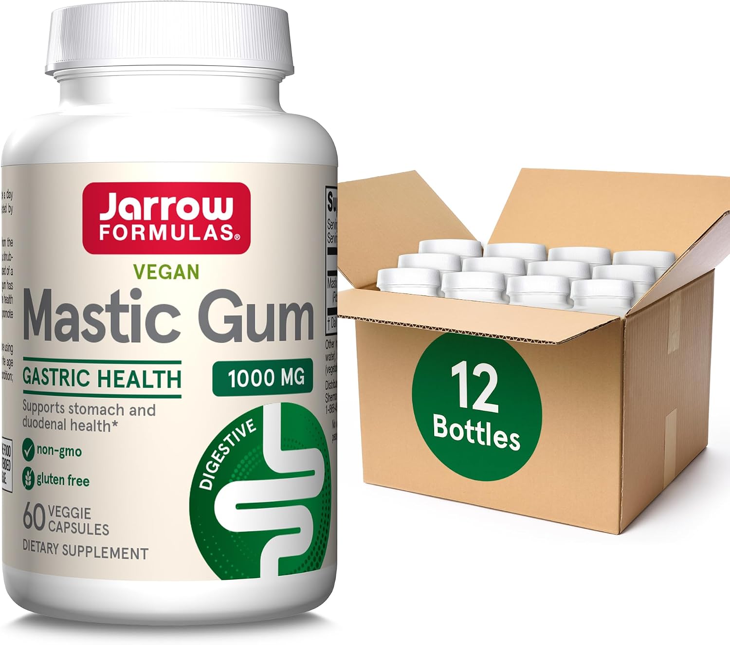 Jarrow Formulas Mastic Gum 1000 mg – 60 Vegetarian Capsules