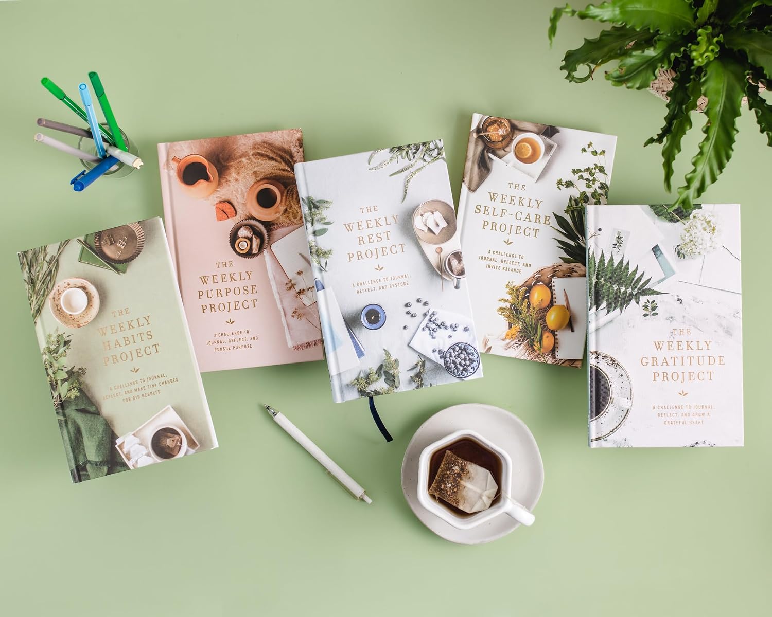 The Weekly Rest Project: A Challenge to Journal, Reflect, and Restore (The Weekly Project Series)
