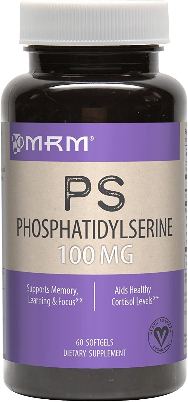MRM Nutrition Phosphatidylserine 100 mg – Brain Health and Cognitive Support Supplement