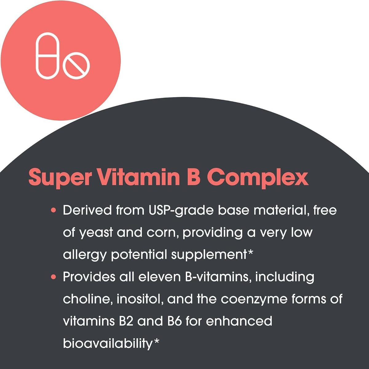 ARG Super Vitamin B - Complete B Vitamin Supplement with Coenzyme B2 & B6 - görsel 7