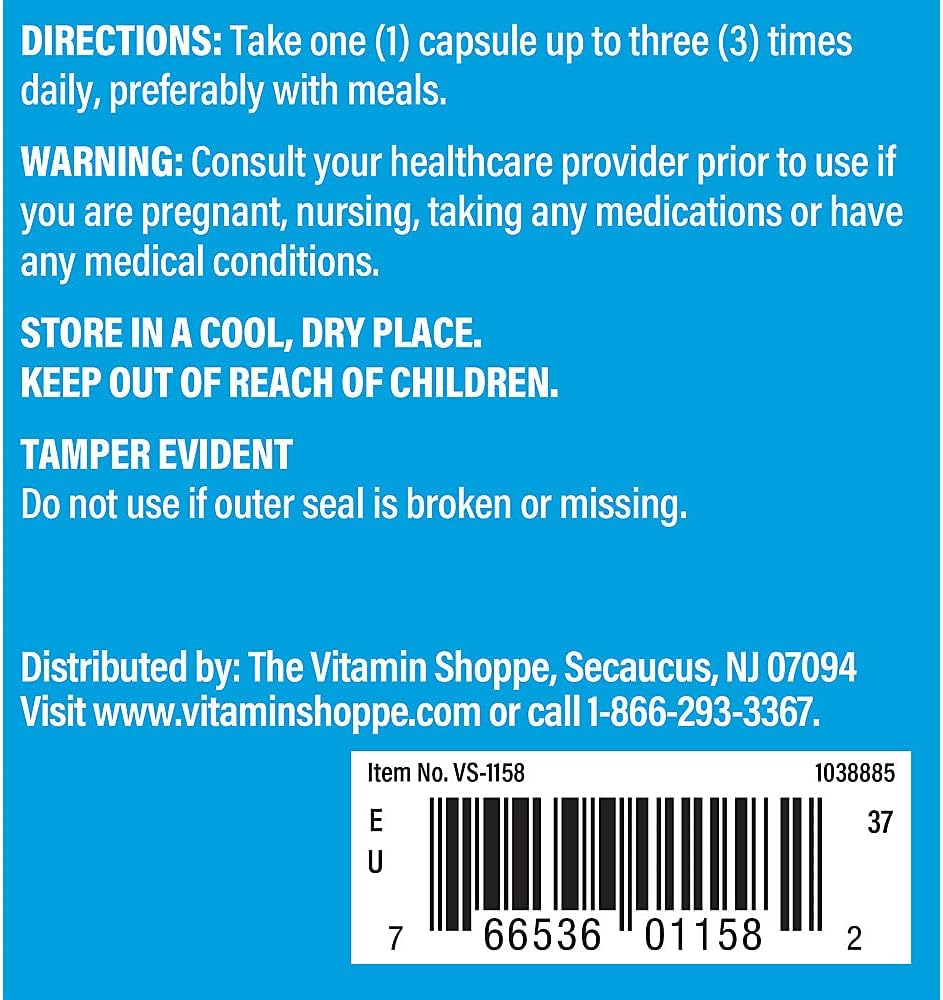 The Vitamin Shoppe Inositol 650 mg Capsules - 100 Count