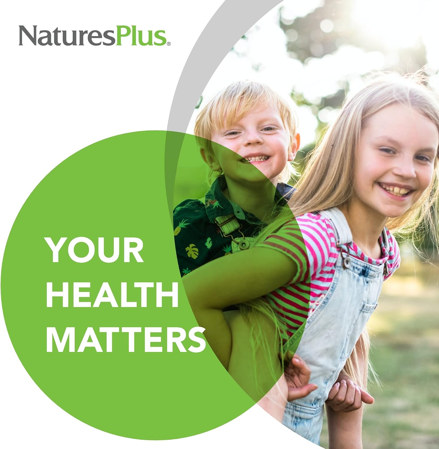 NaturesPlus Children’s Vita-Gels Multivitamin, Natural Orange Flavour - 90 Softgels - Gluten-Free