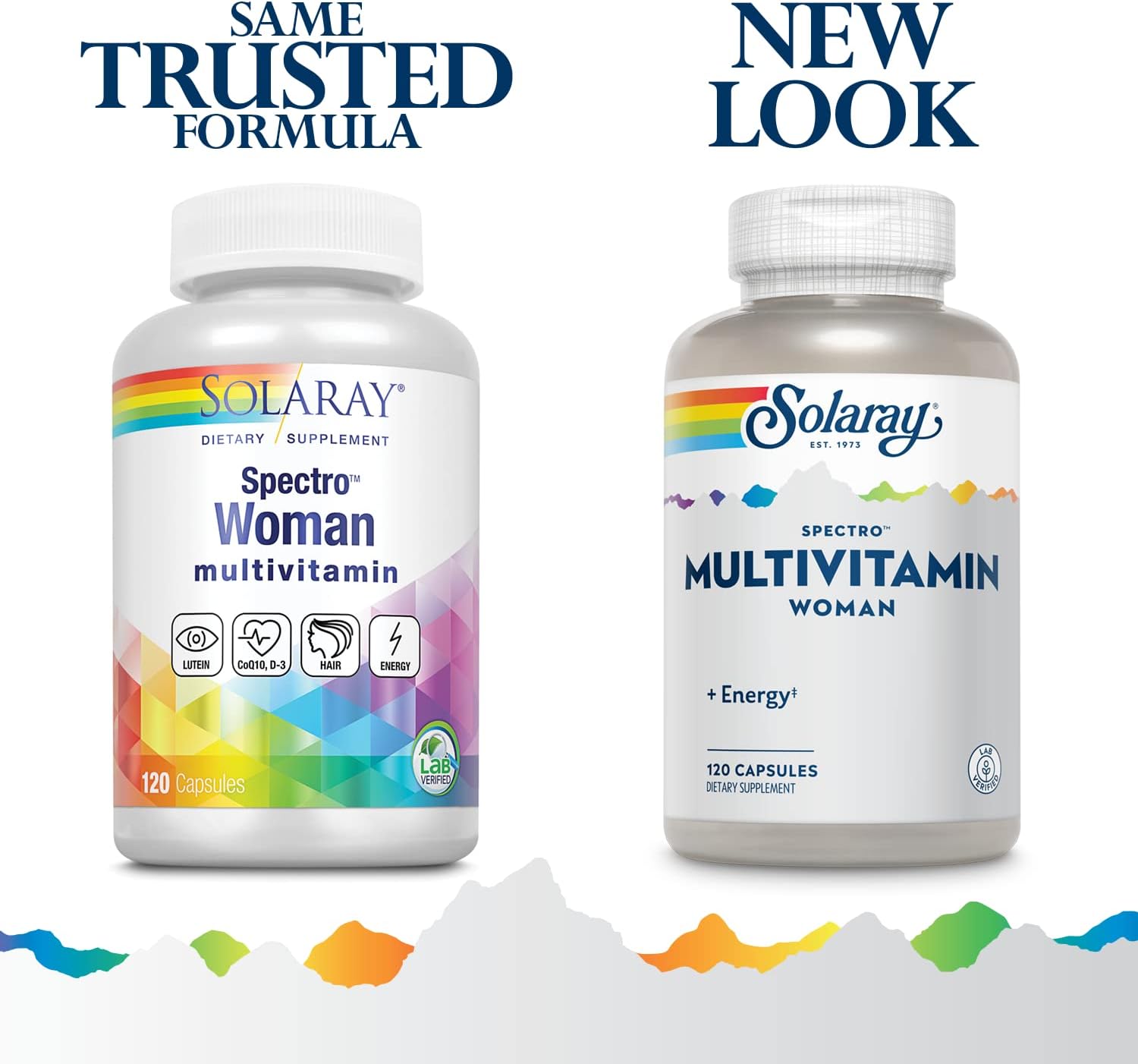 SOLARAY Spectro Multivitamin for Women, 120 Capsules
