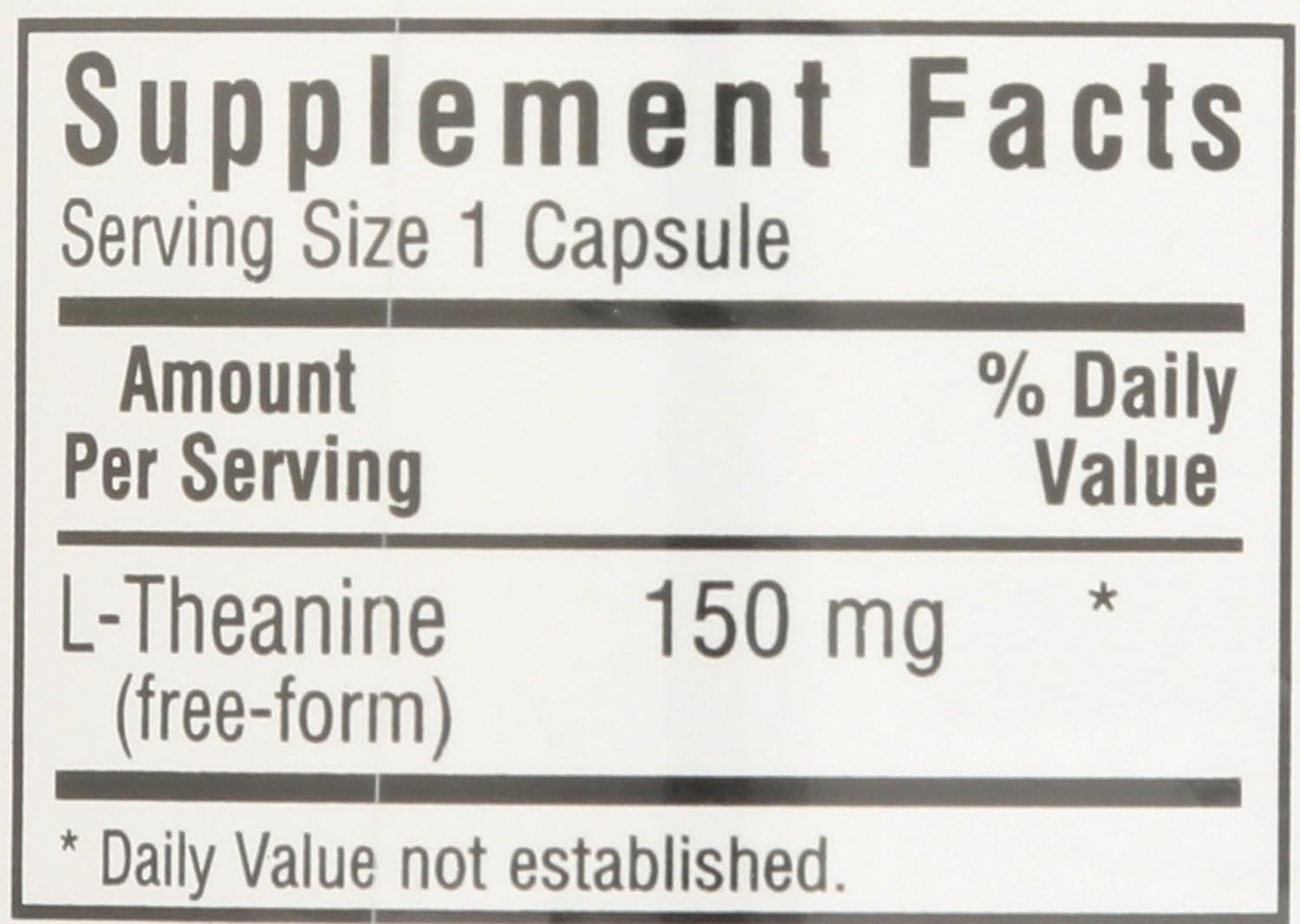 Bluebonnet Nutrition L-Theanine 200 mg, 30 Capsules