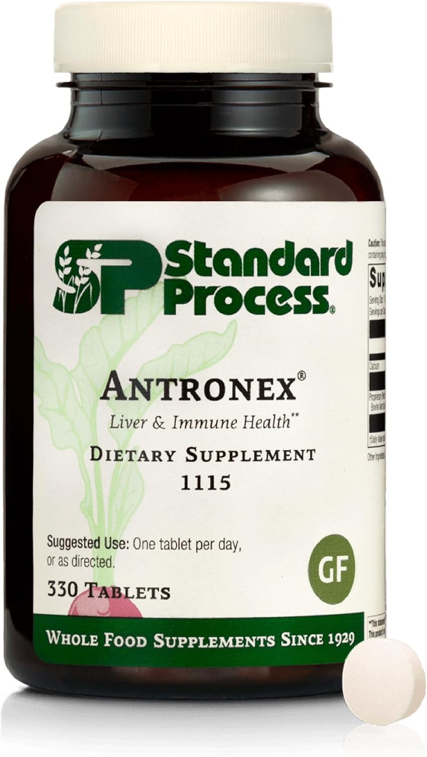 Standard Process Antronex - Liver Health Natural Health Product - 330 Tablets