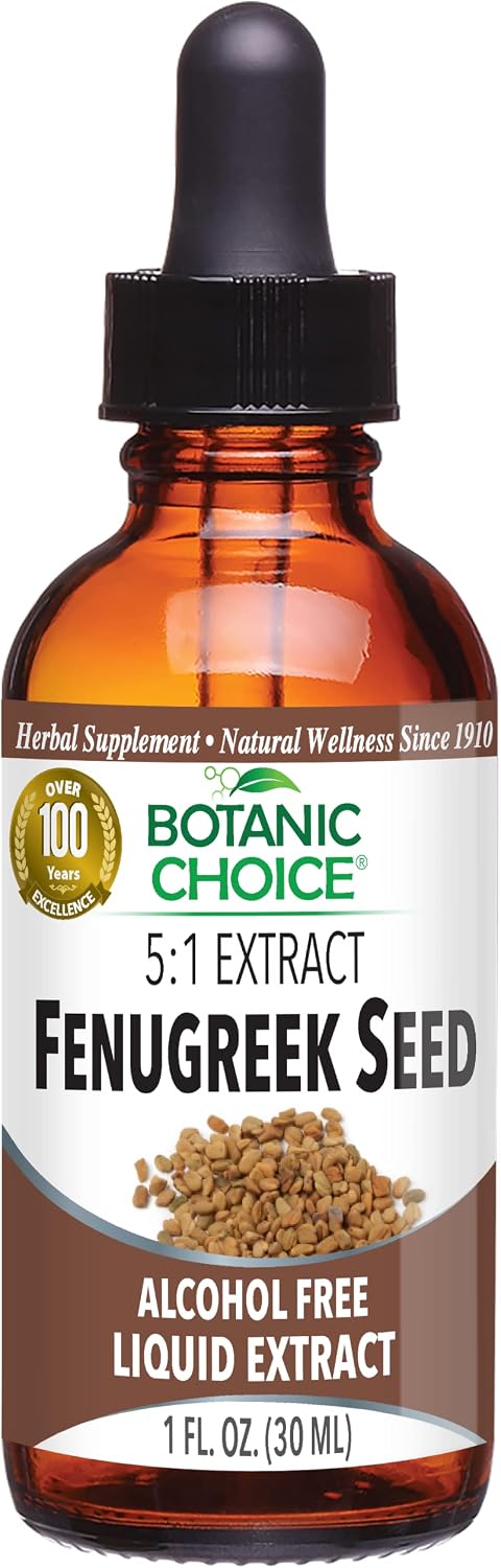 Botanic Choice Liquid Extract, Fenugreek Seed, 30 mL