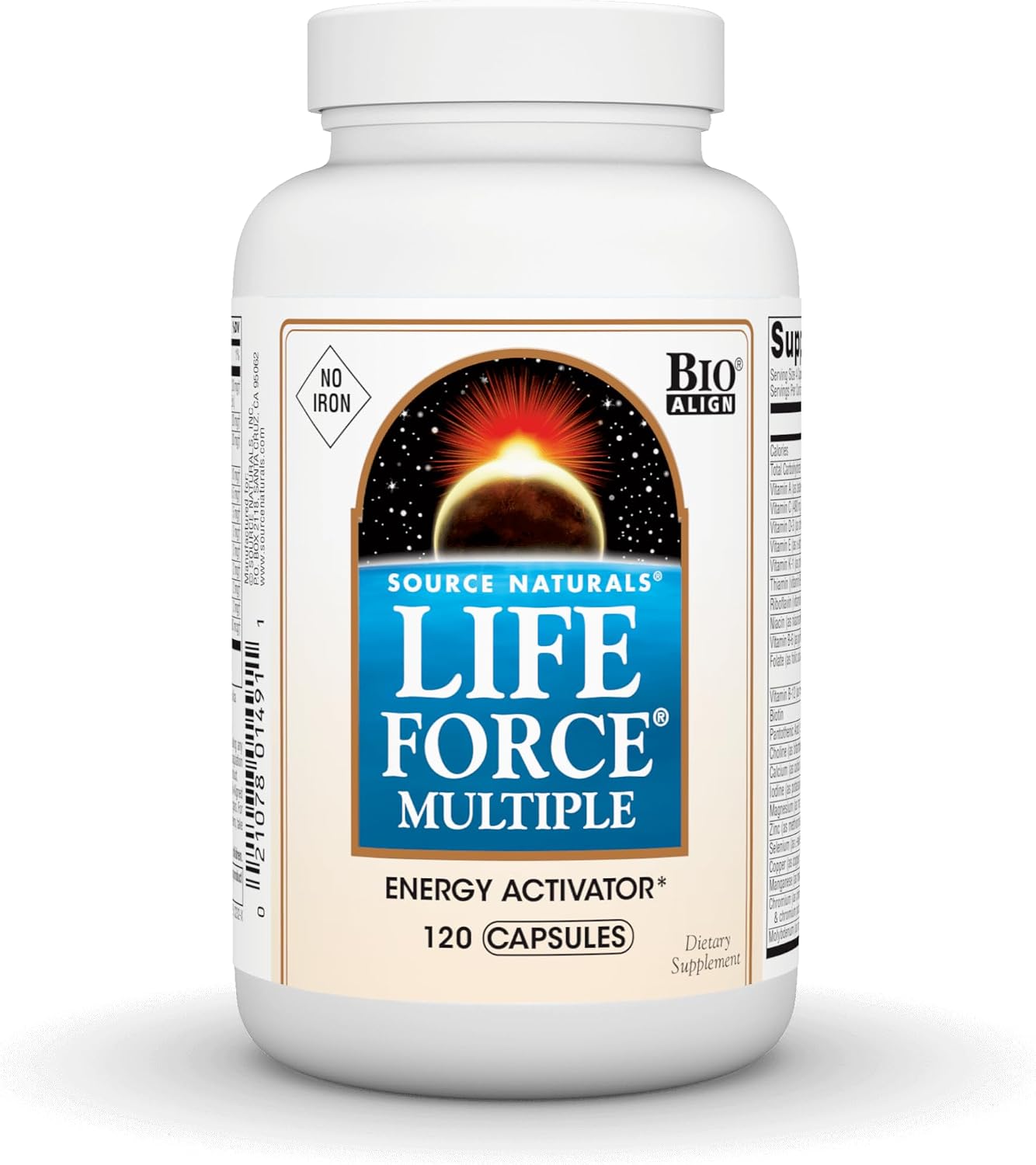 Source Naturals Life Force Iron Free Multivitamin - 120 Capsules