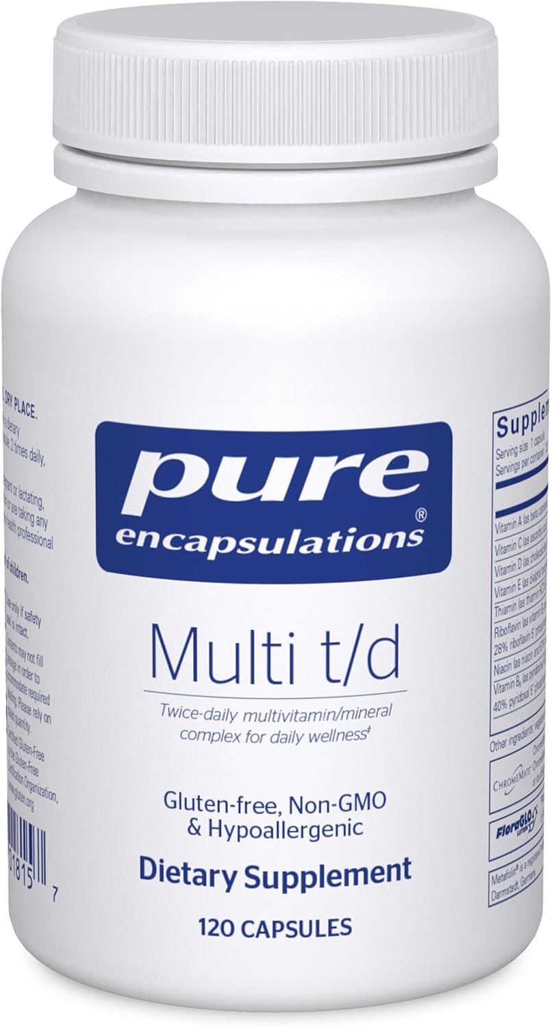 Pure Encapsulations Multi T/D - Multivitamin and Mineral Supplement
