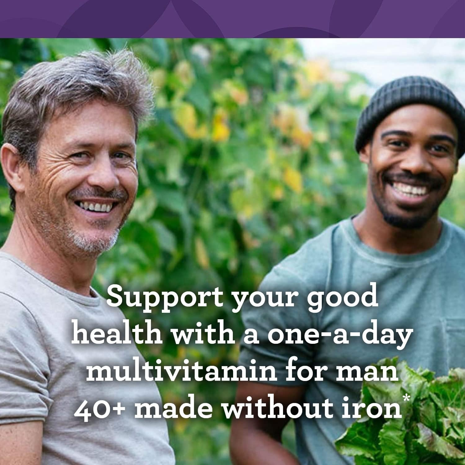 INNATE Response Formulas Men's Multivitamin Over 40 One Daily Iron Free - 60 Tablets
