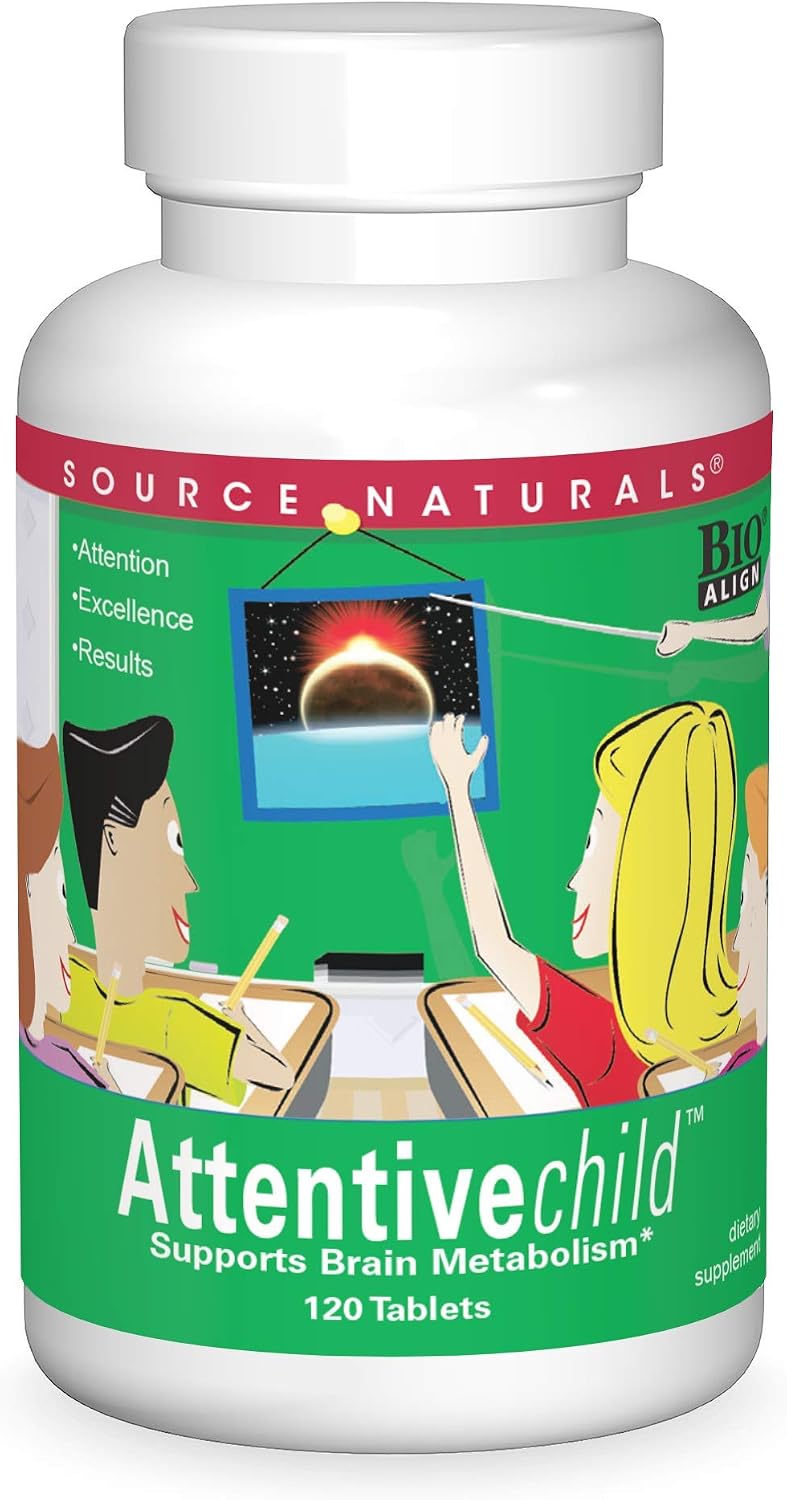 Source Naturals Attentive Child – Cognitive Nutrients for Growing Minds
