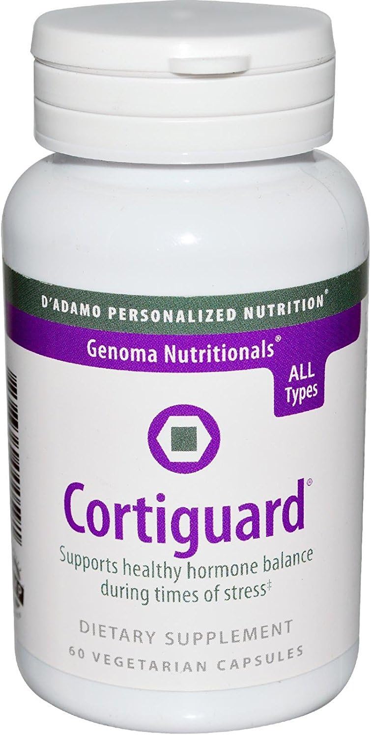 D'Adamo Personalized Nutrition – Cortiguard, 60 Vegetable Capsules