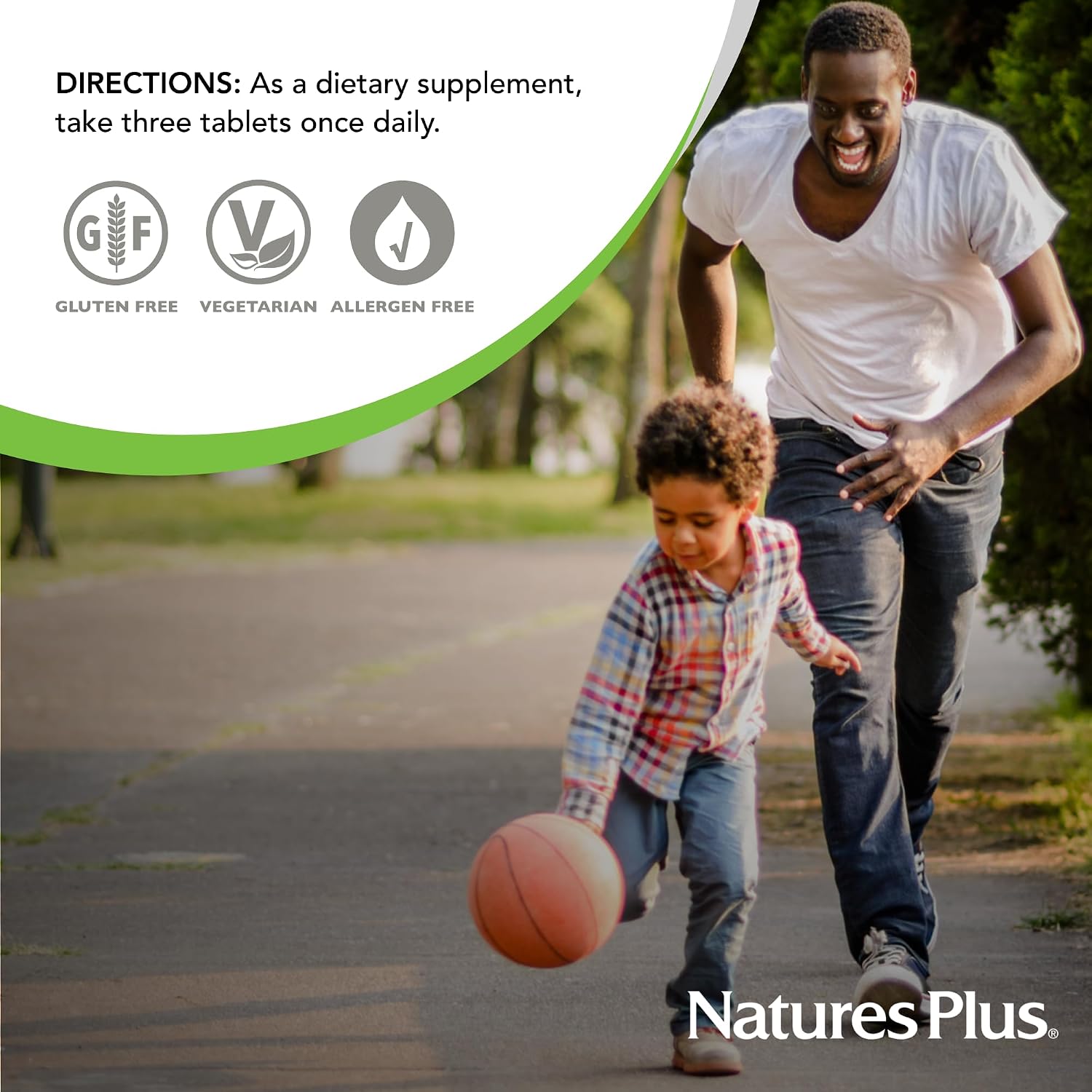 NaturesPlus Source of Life Green & Red Multivitamin - 90 Tablets