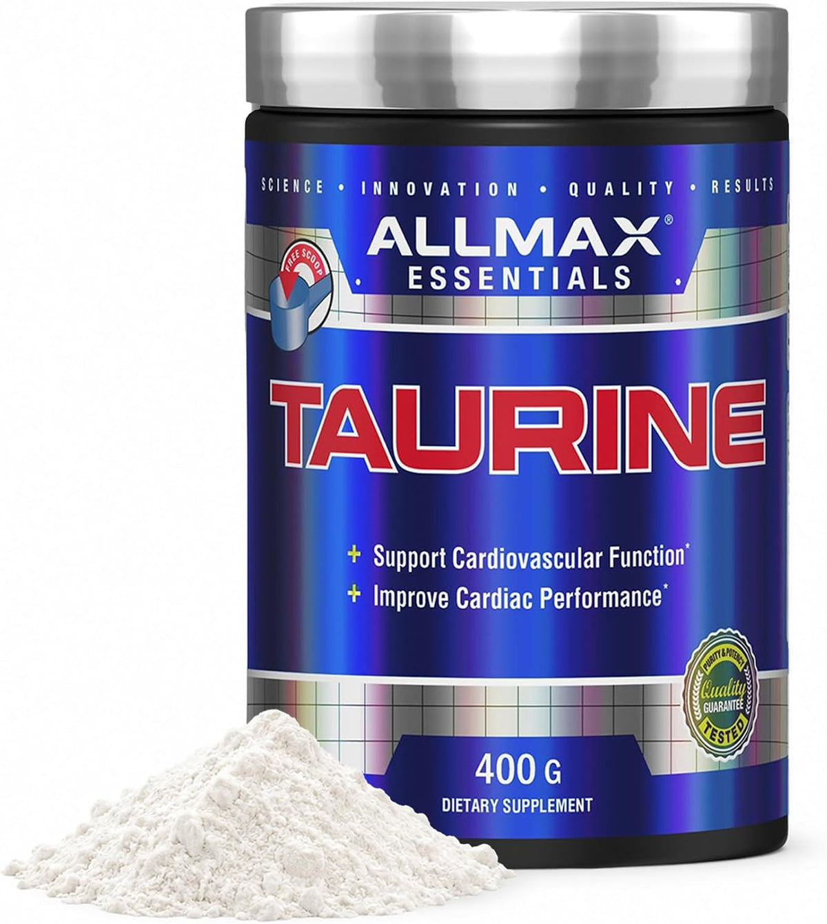 ALLMAX Essentials Taurine Powder - 400g (133 Servings) - görsel 1