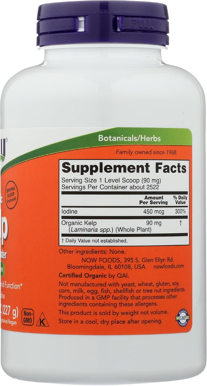 NOW Foods Norwegian Kelp Powder, 226 g