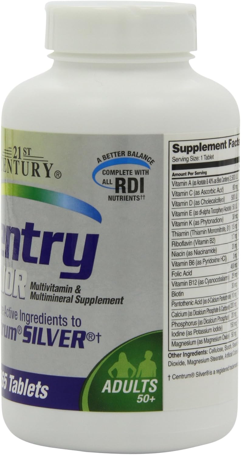 21st Century Sentry Senior, 265 Tablets (Pack of 2) - görsel 2