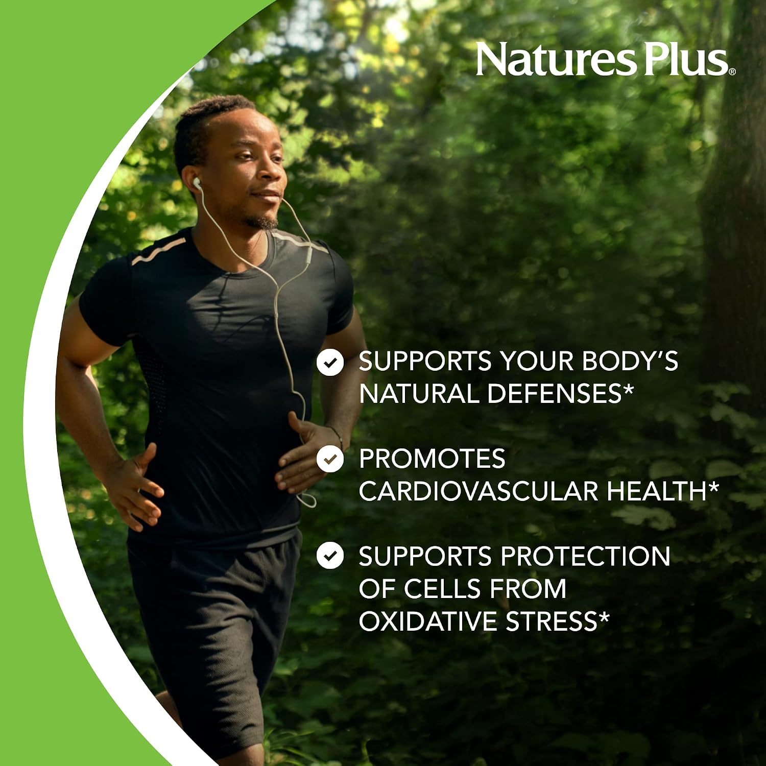NaturesPlus Vitamin E 400 IU Chewable Tablets – Natural Carob Flavour – 90 Count