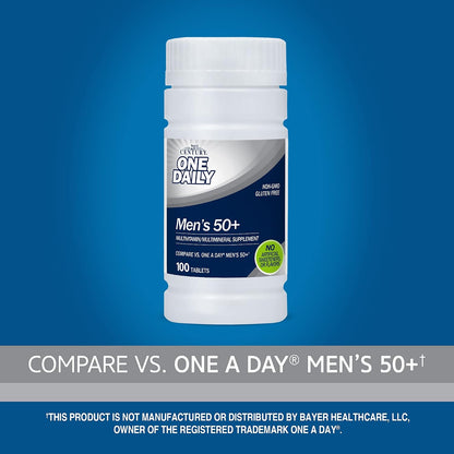 21st Century One Daily Men's 50+ Tablets, 100 Tablets