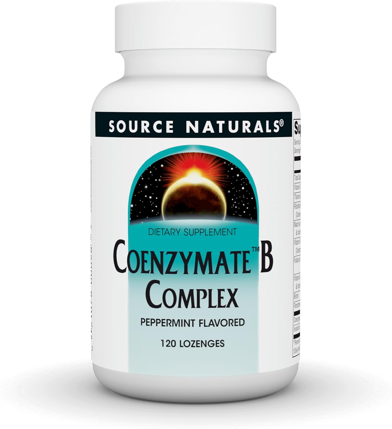 Source Naturals Coenzymate B Complex - Peppermint Lozenges, 30 Count