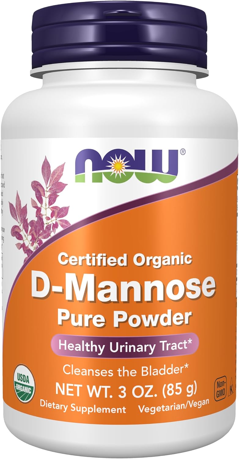 NOW Foods D-Mannose Powder, 3 oz (85 g) – Urinary Tract Health