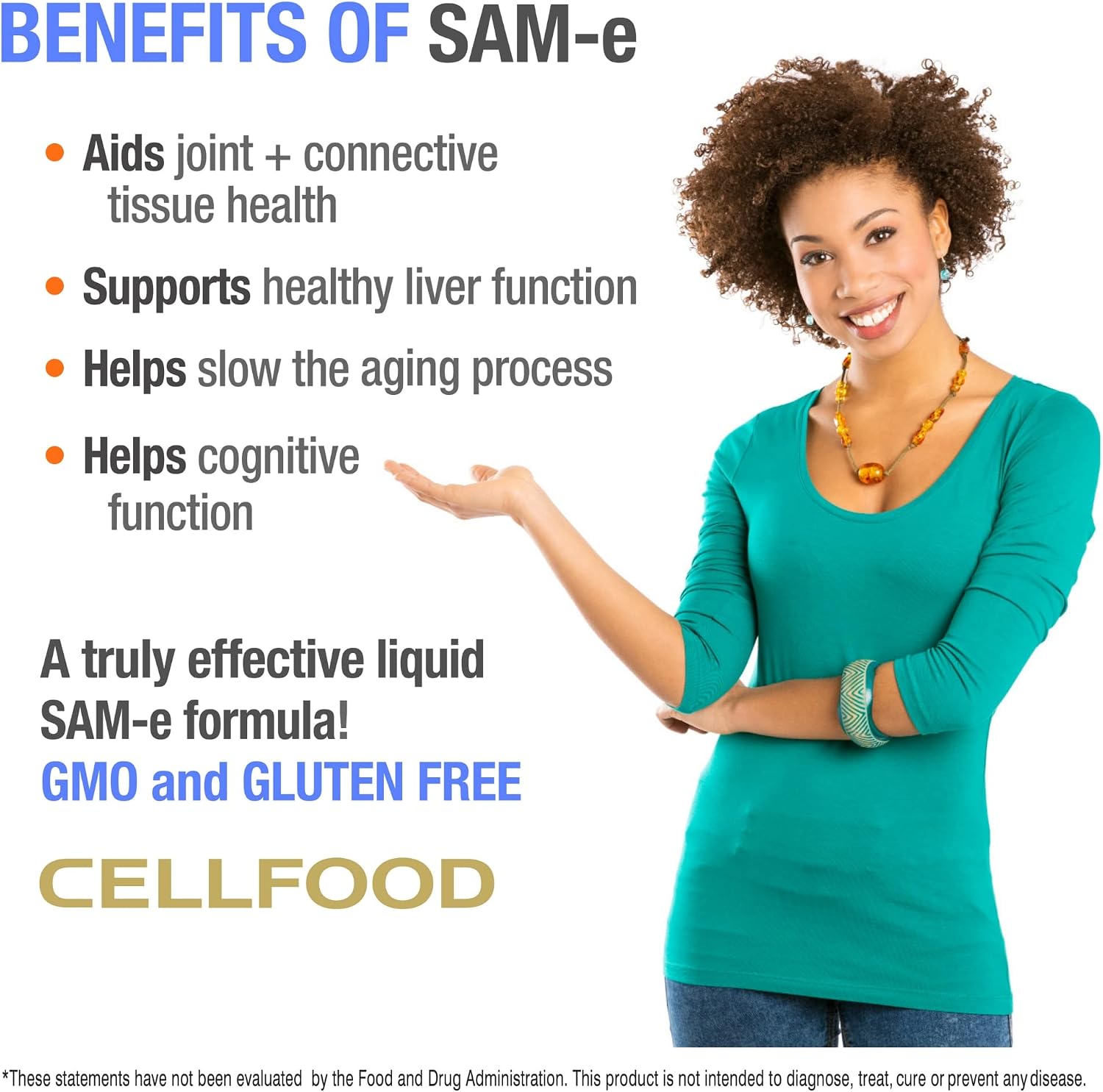 Cellfood SAM-e Liquid Formula+ - 30 ml (30-Day Supply)