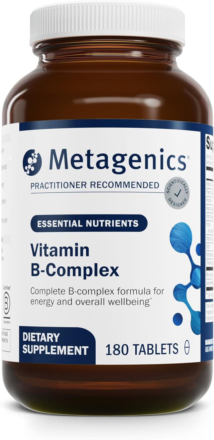 Metagenics Vitamin B-Complex – Active B6 & B12 with Folate – 180 Tablets
