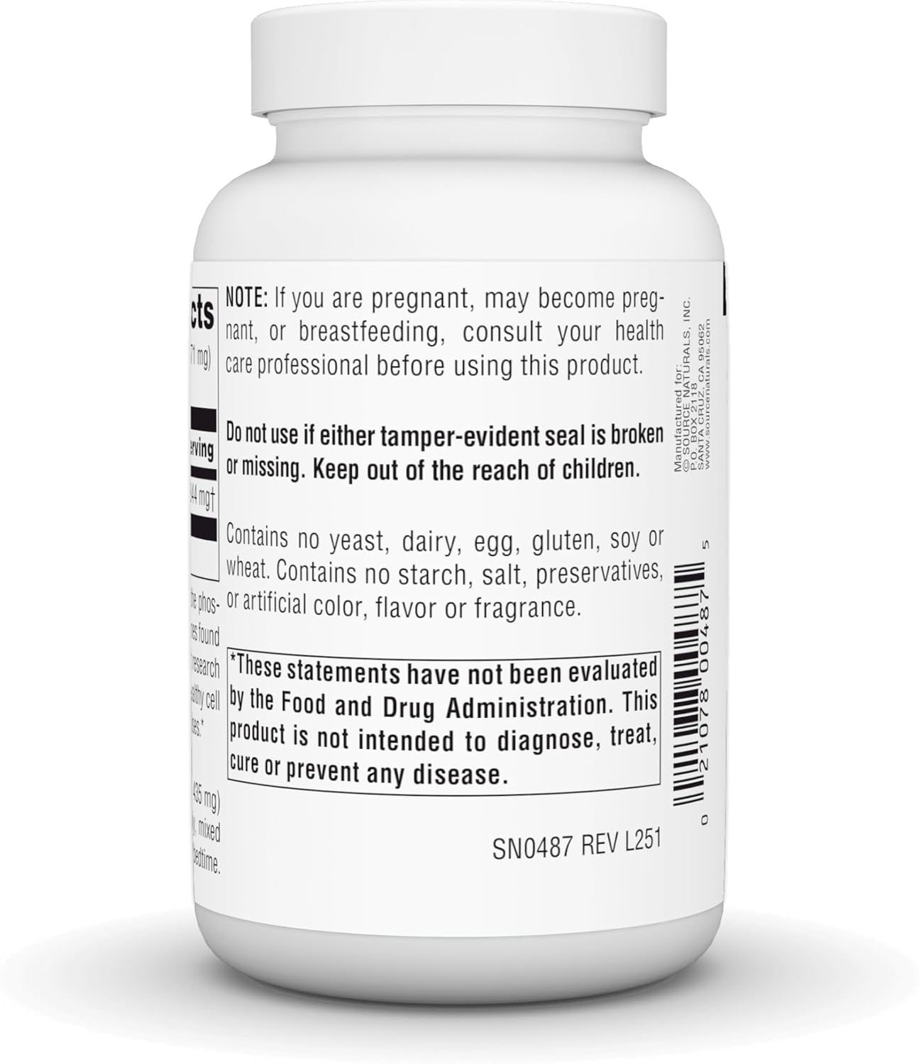 Source Naturals Pure Inositol Crystals, 4 oz