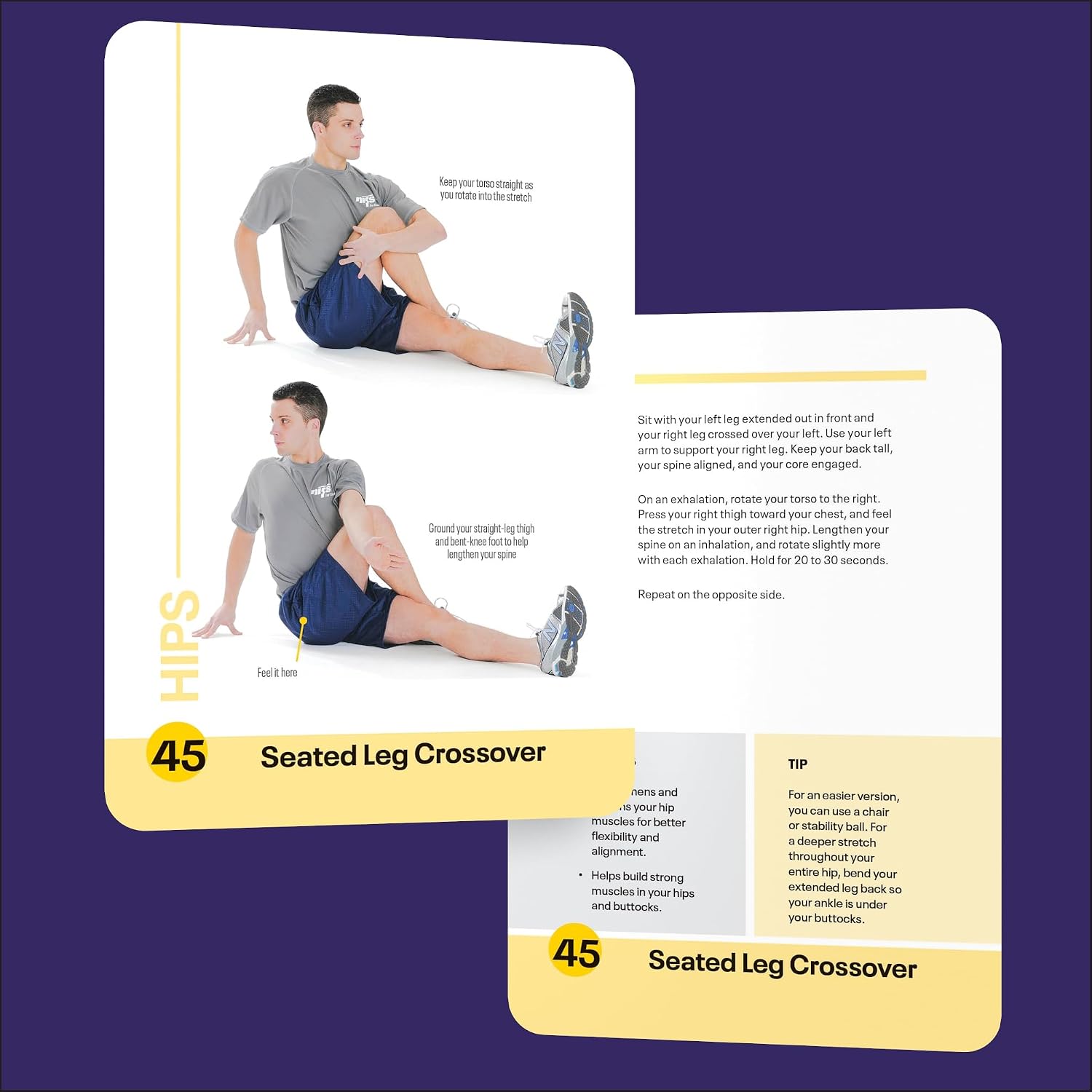 The Stretch Deck: 60 Effective Stretches for Flexibility and Fitness