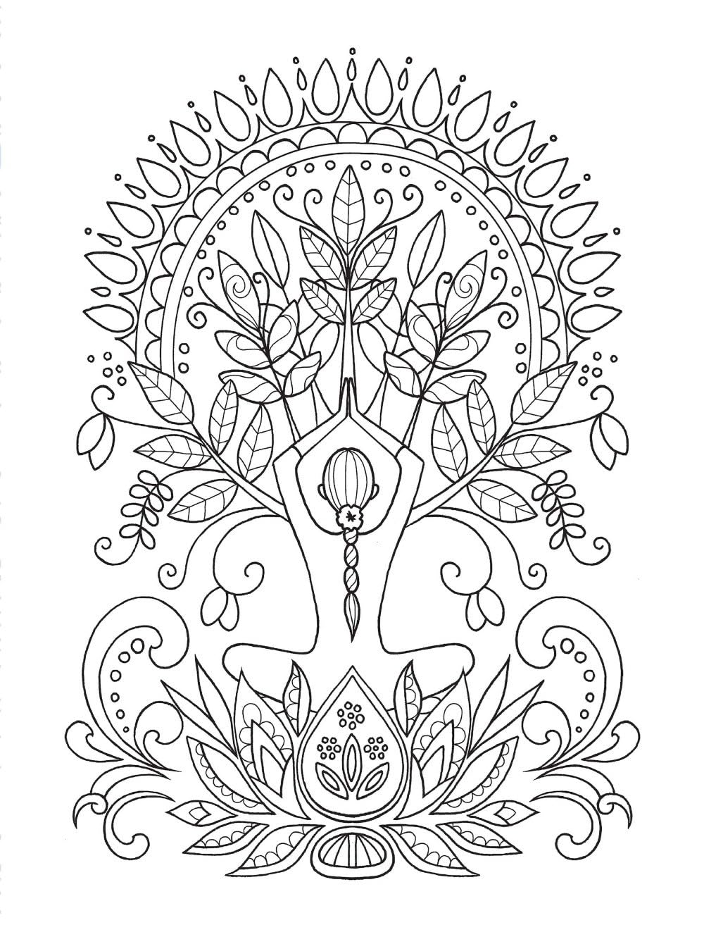 Healing Vibes: Colouring for Calm (Dover Adult Colouring Books)