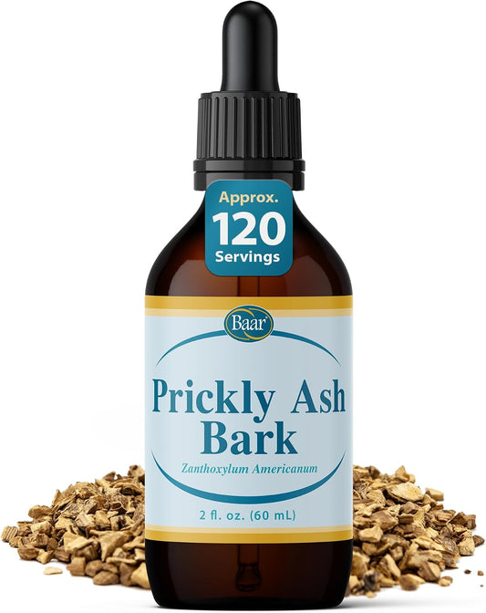 Baar Prickly Ash Bark Fluid Extract, 2 fl oz (59 mL)