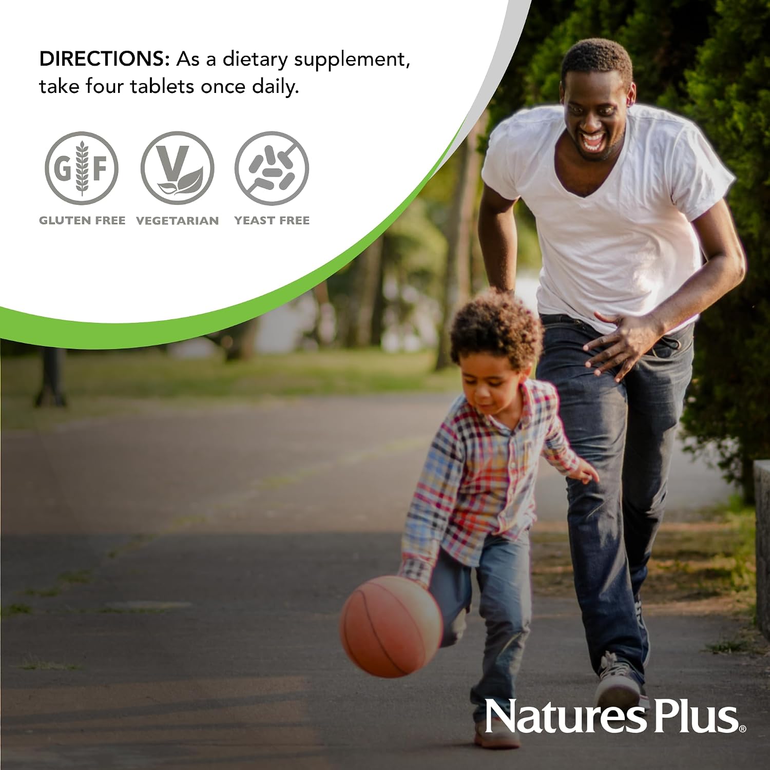 NaturesPlus Ultra Hair - 120 Sustained-Release Mini Tablets