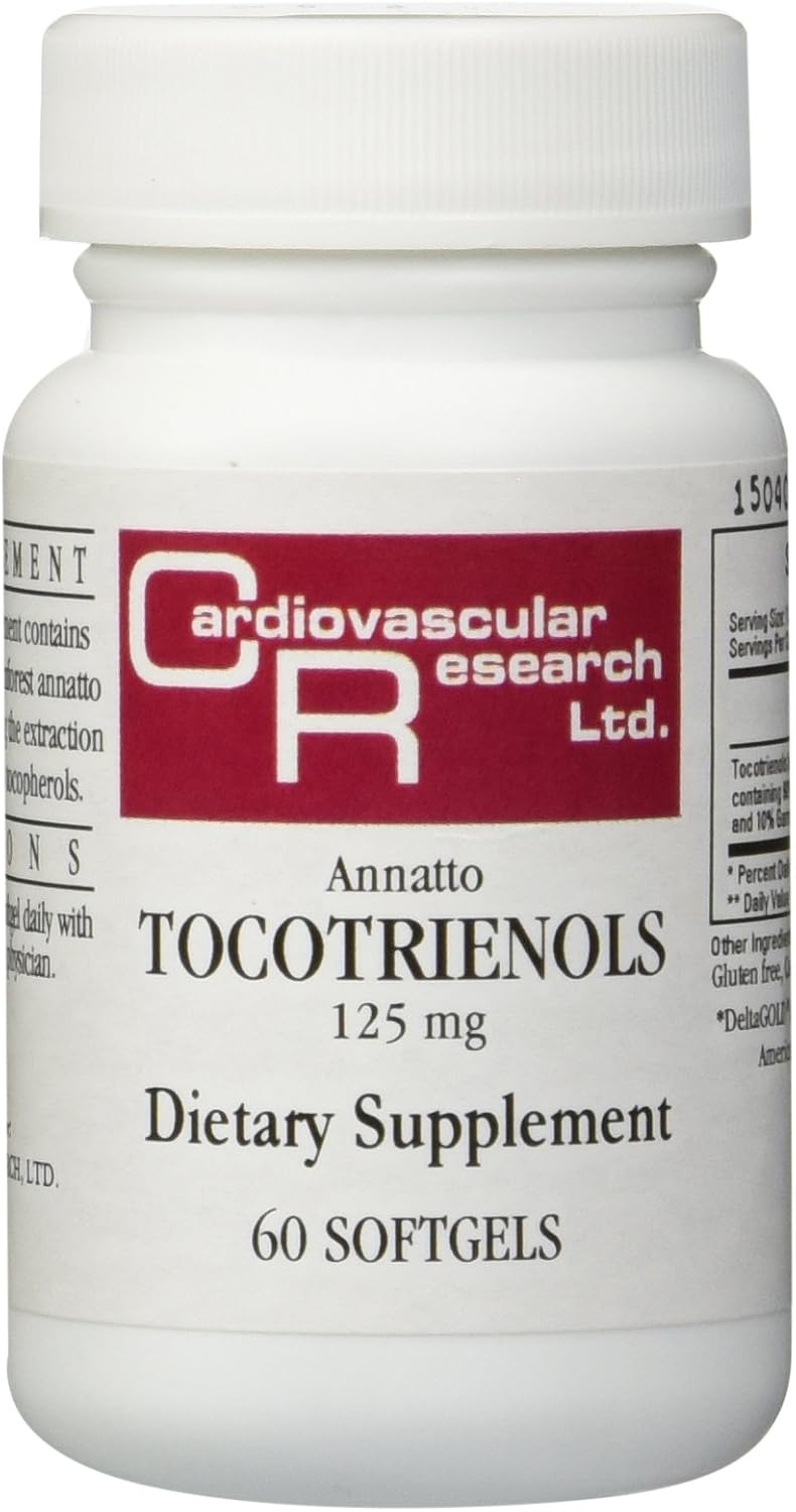 Ecological Formulas Annatto Tocotrienols 125 mg 60 Softgels