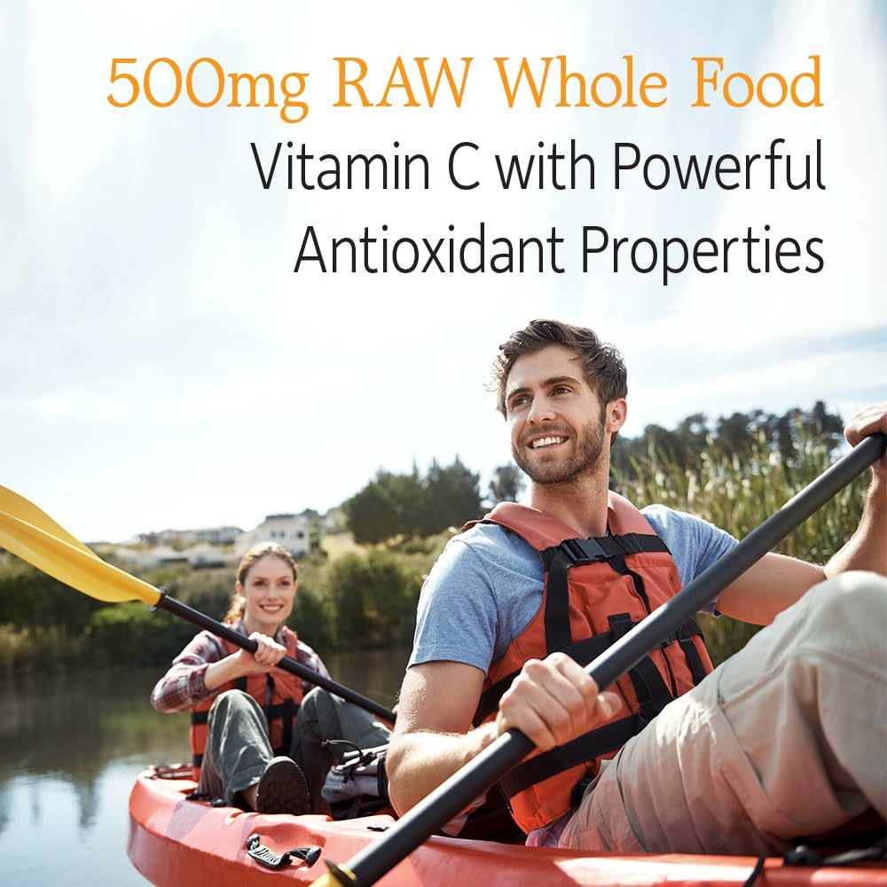Garden of Life Vitamin Code Raw Vitamin C - 500 mg, 60 Capsules