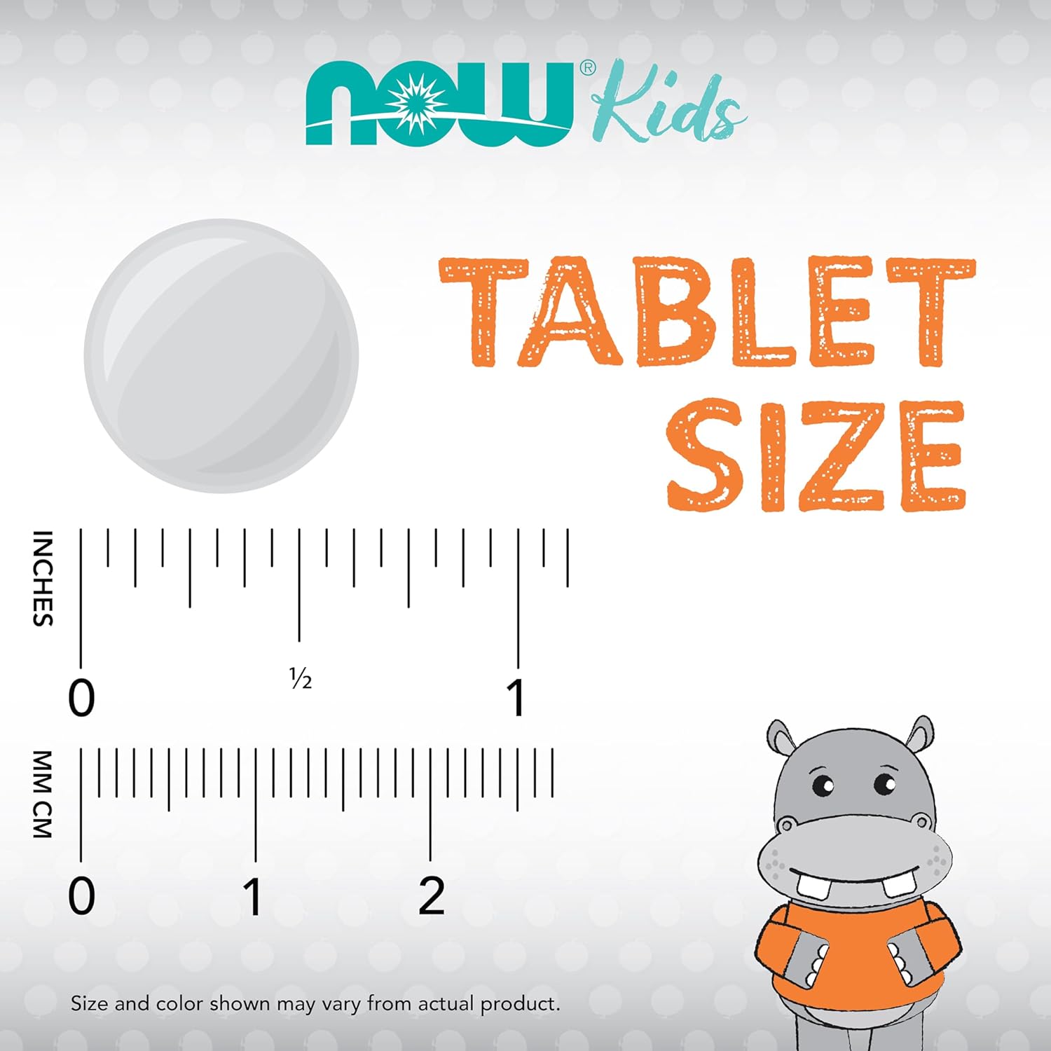 NOW Foods Kid Vits Multivitamin – Juicy Orange – 120 Chewable Tablets