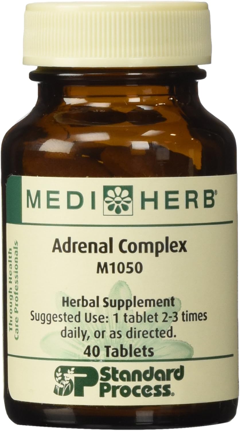 Adrenal Complex - 40 Tablets by Mediherb - görsel 1