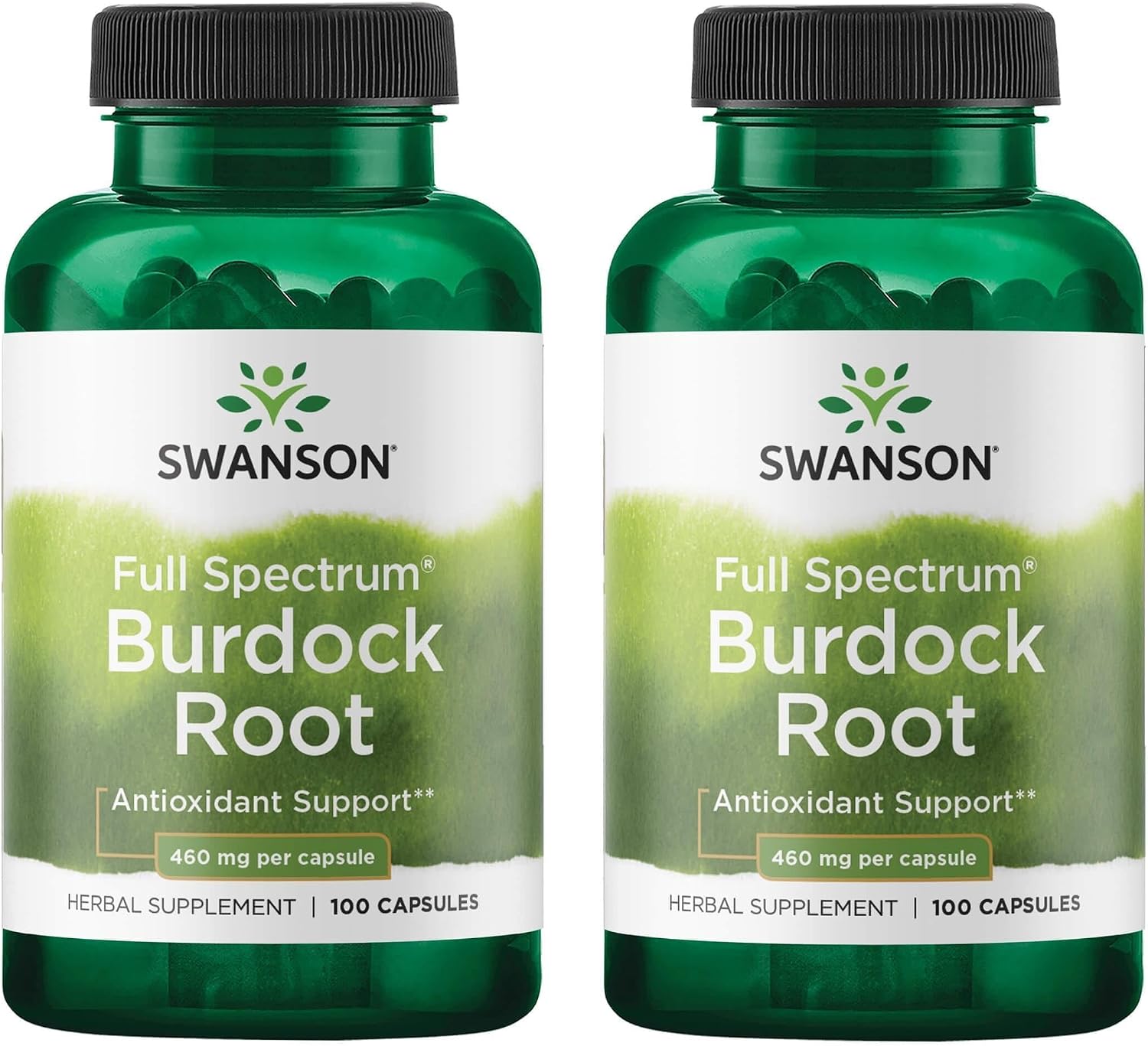 Swanson Burdock Root – Kidney & Liver Support – 460 mg, 100 Capsules