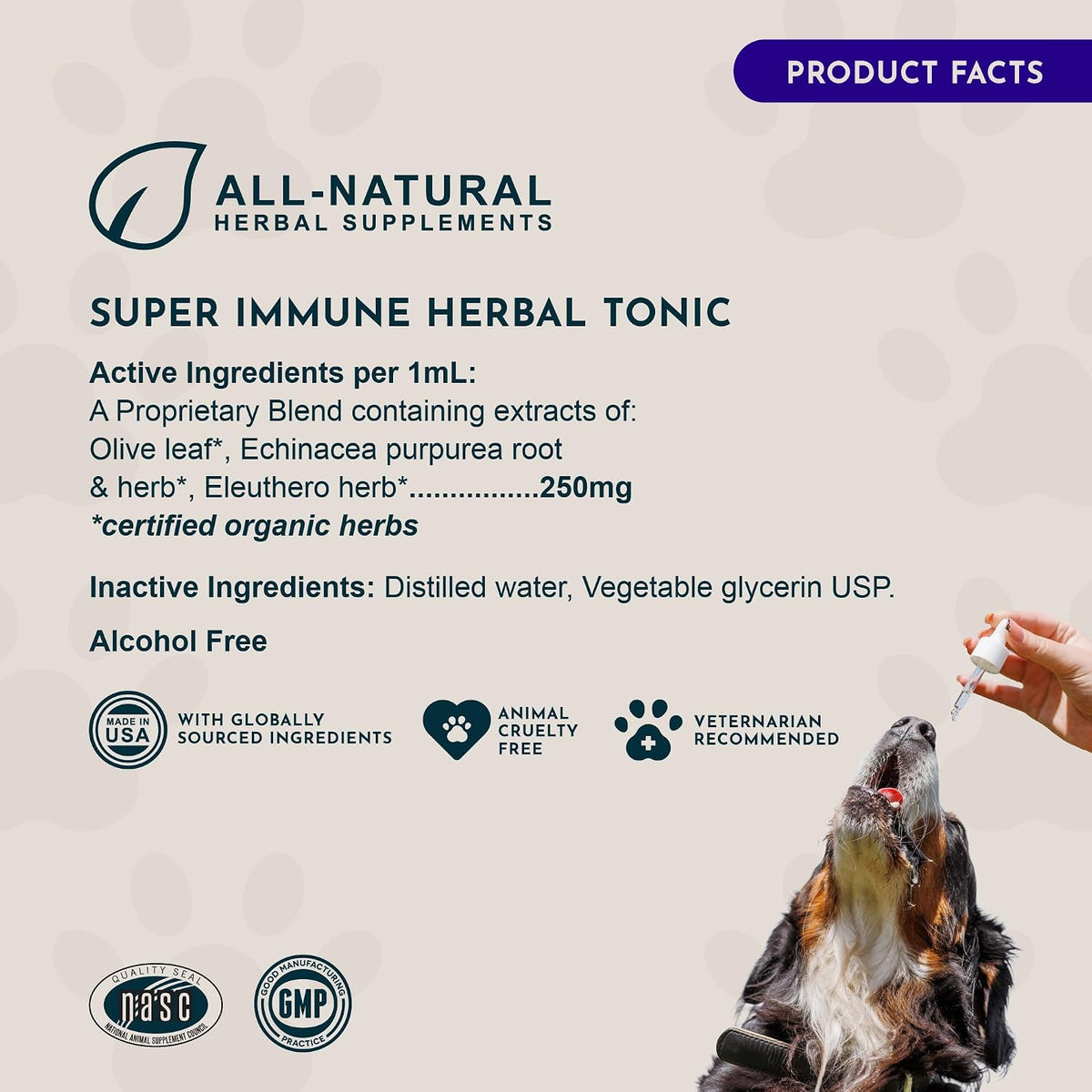 Animal Essentials Super Immune – Immune Support Supplement for Dogs and Cats (60 ml) - görsel 6