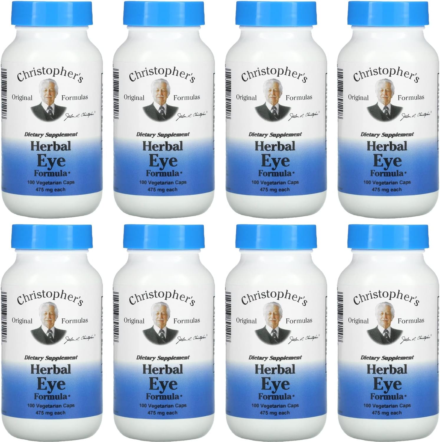 Christopher's Original Formulas Herbal Eye Formula – Natural Eye Support with Whole Food Herbs – Pack of 2