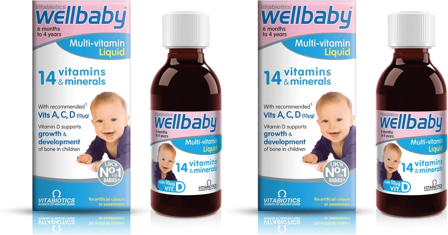 Vitabiotics Wellbaby Multi-Vitamin Liquid – 150 mL