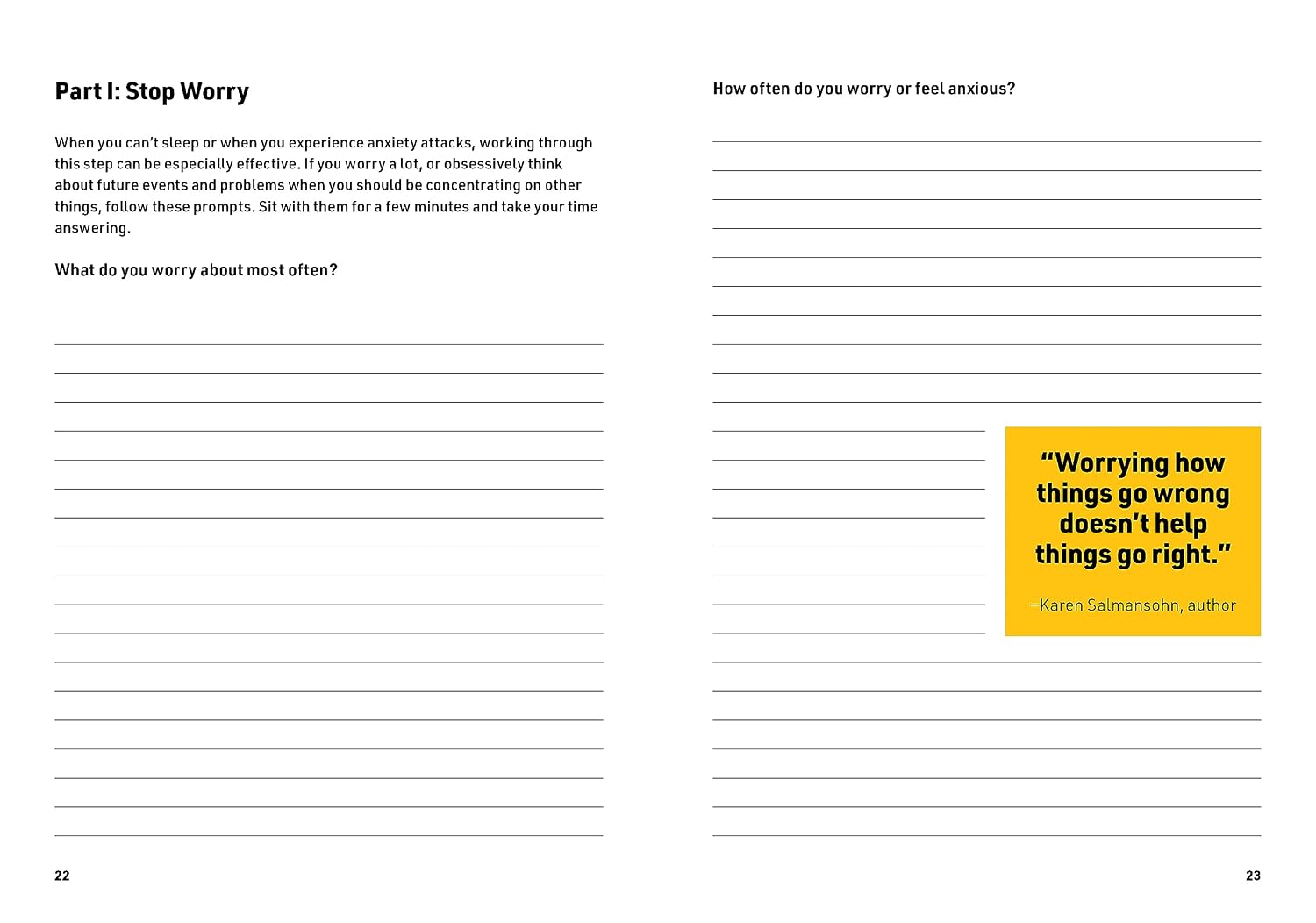 Stop Overthinking: A Workbook to End Perfectionism, People Pleasing, Self-Sabotage, and Other Forms of Negative Thinking (Guided Workbooks, 7)