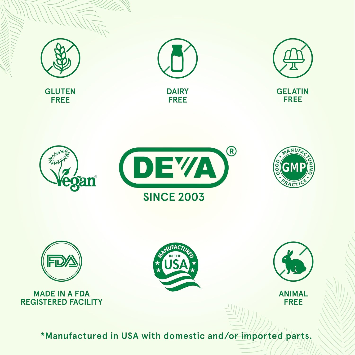 DEVA Vegan Multivitamin & Mineral Supplement – Tiny Tablets, 90 Tablets