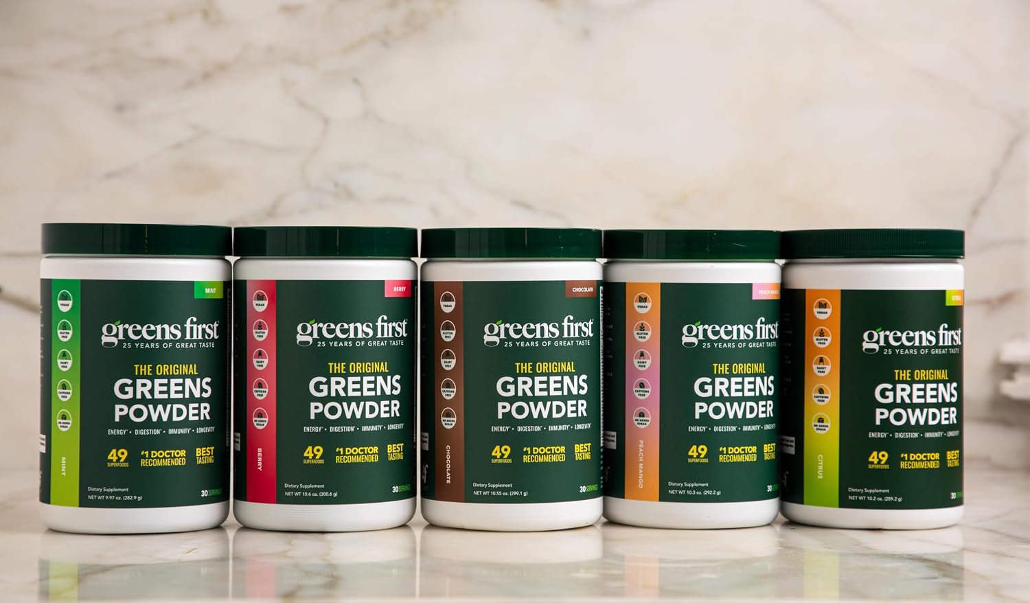 Greens First The Original Greens Powder – Mint, 30 Servings