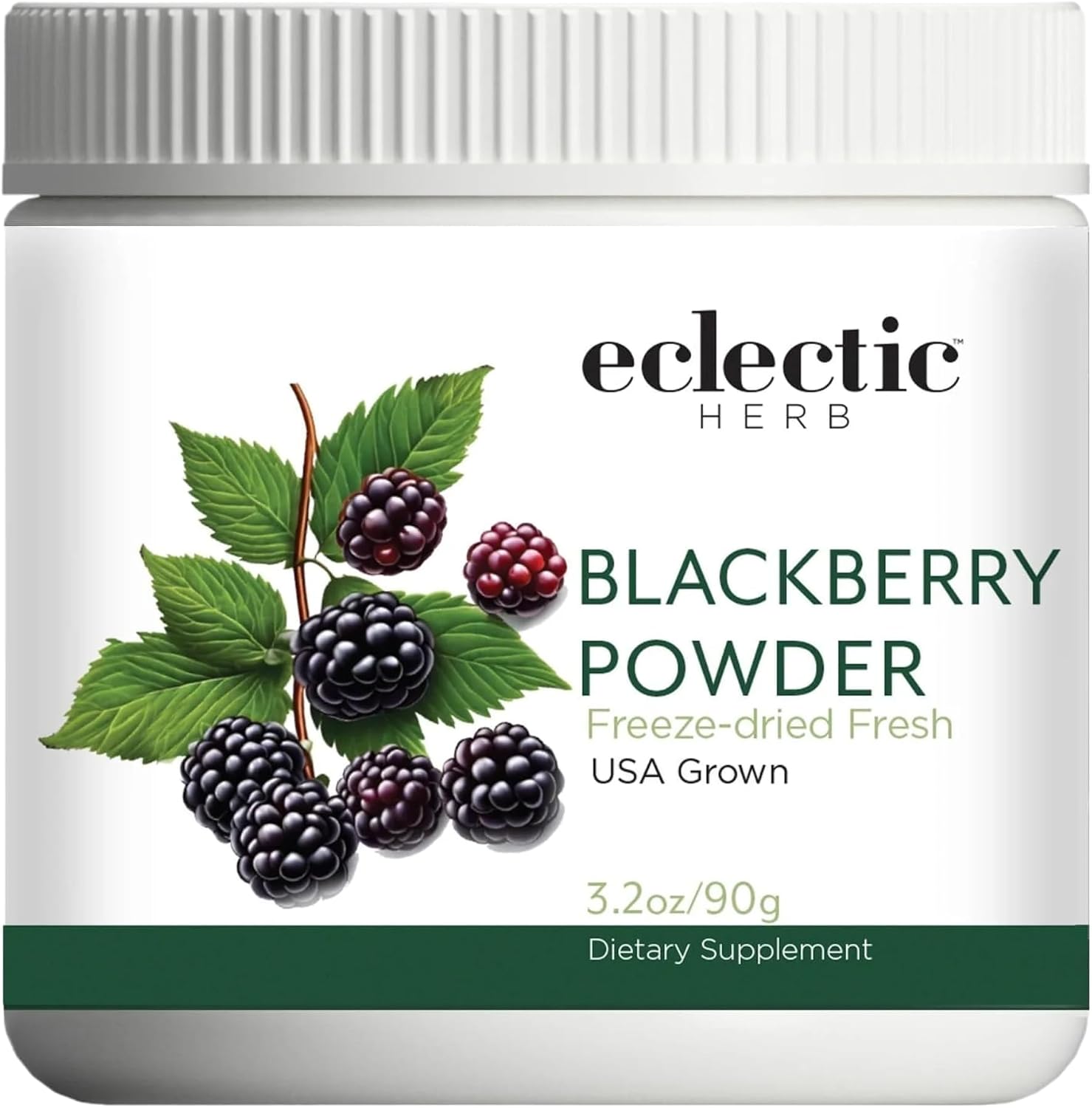 Eclectic Herb BlackBerry Powder – Freeze-Dried Superfood Supplement (90 g)