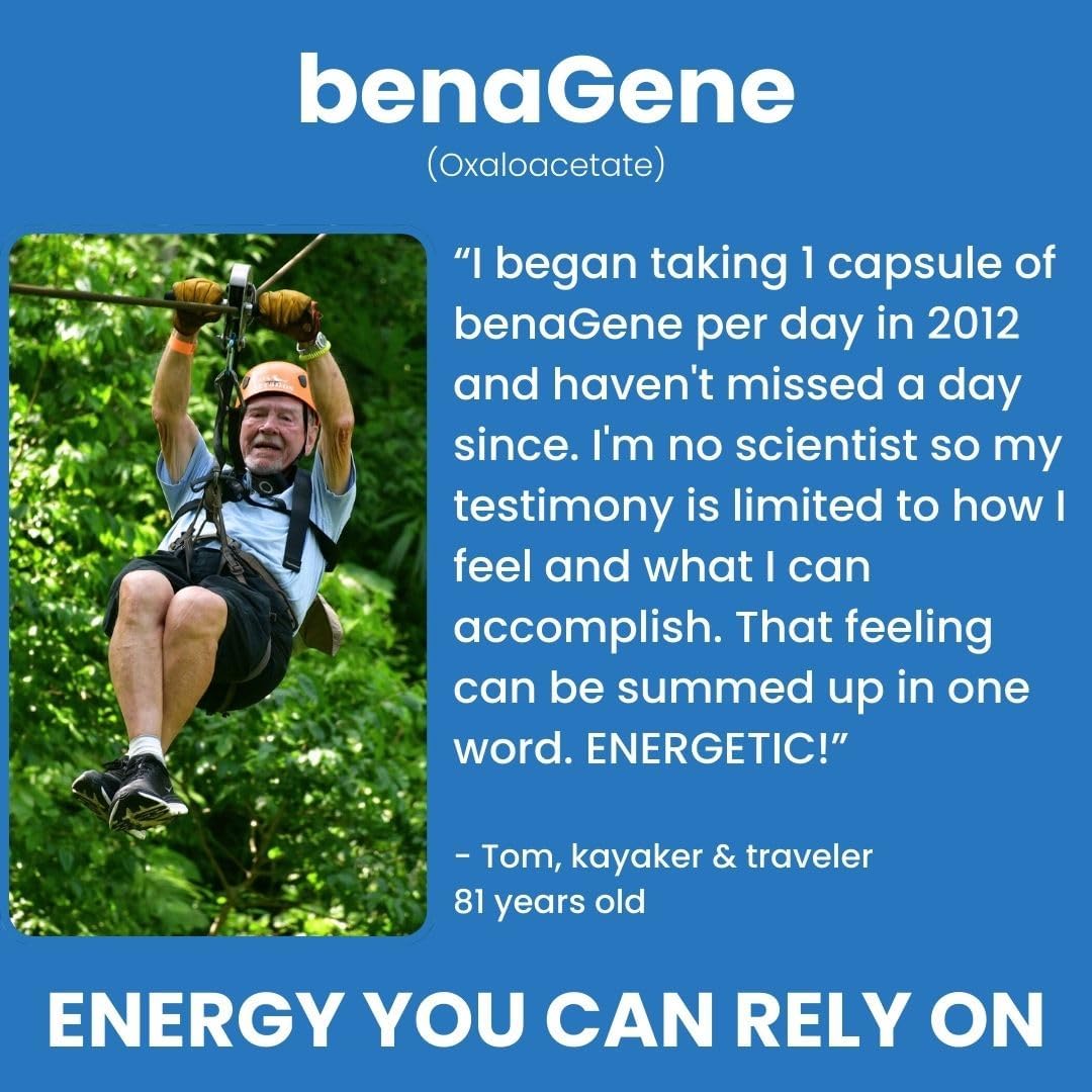 Benagene Oxaloacetate Supplement – Cellular Energy Support, 30 Servings - görsel 3