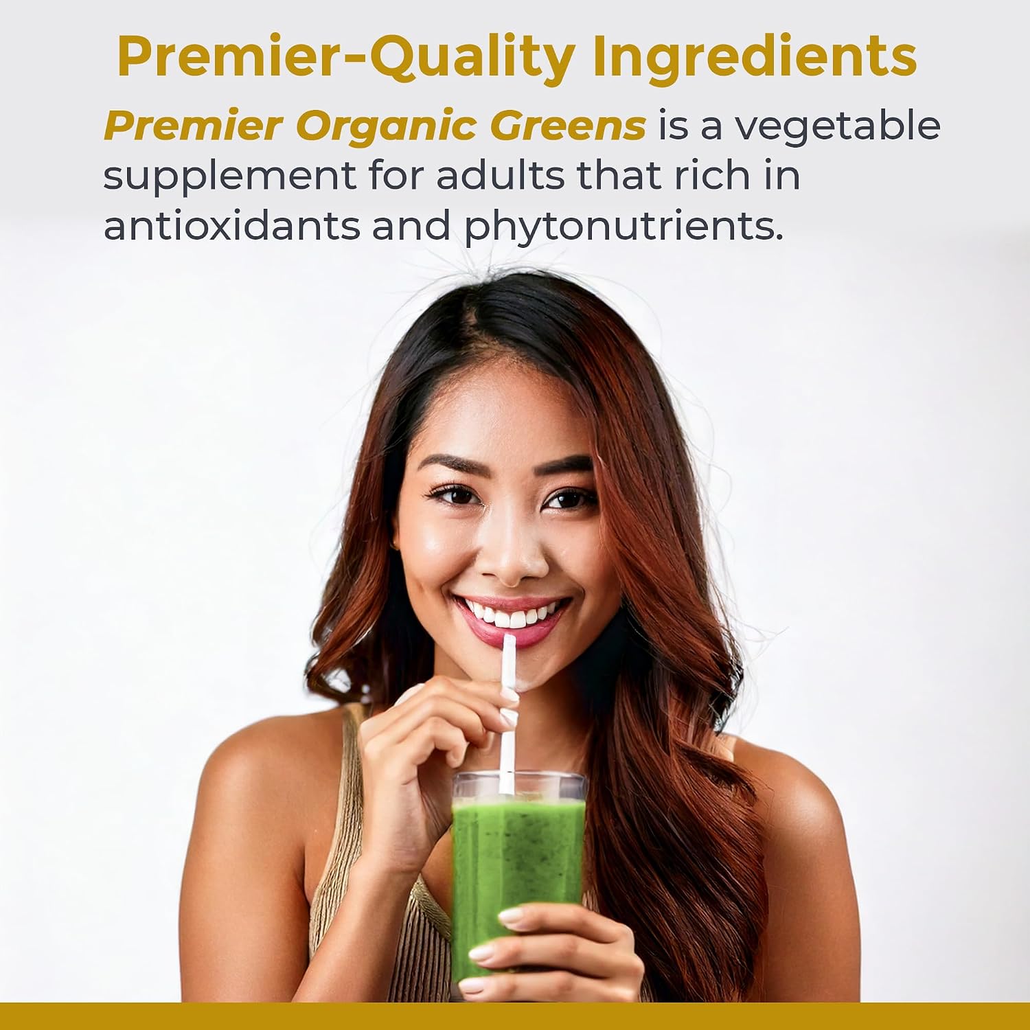 Premier Research Labs Premier Organic Greens - Super Greens Powder, 10 oz (283 g)