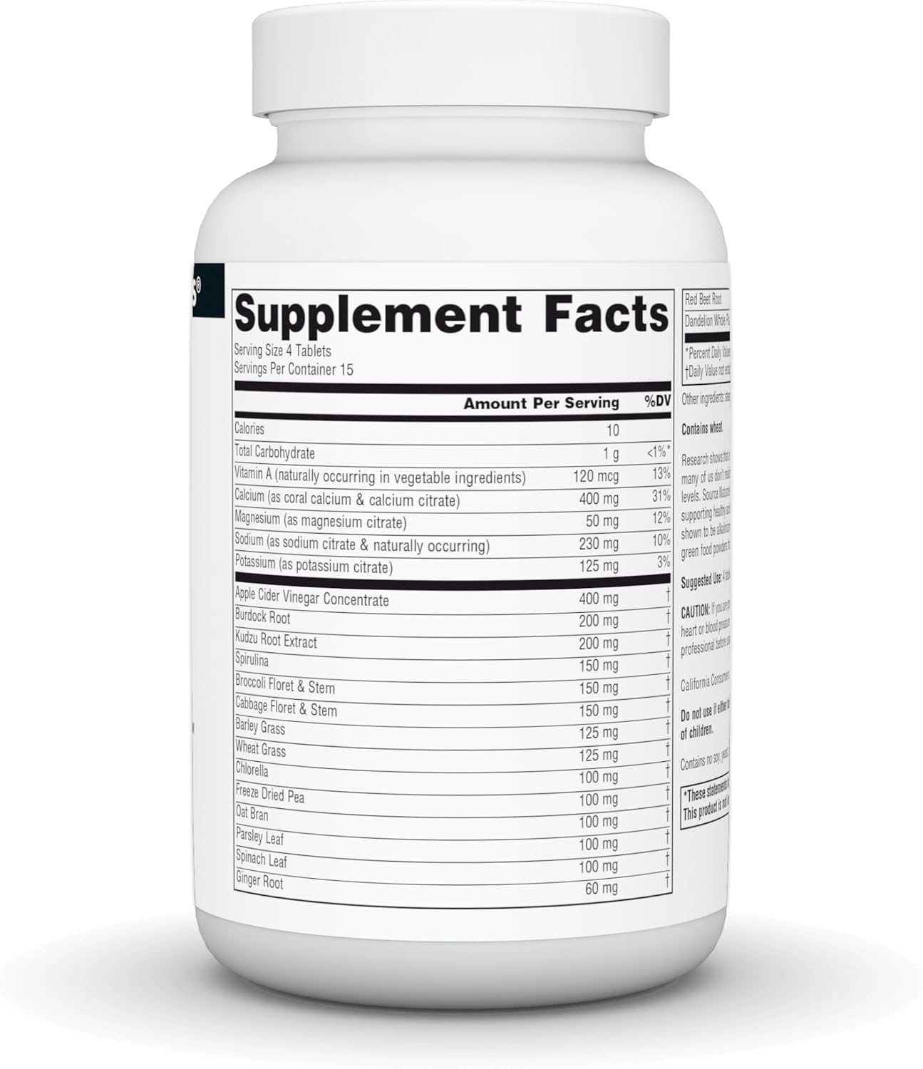Source Naturals Alkaline Balance – pH Balance Supplement, 60 Tablets